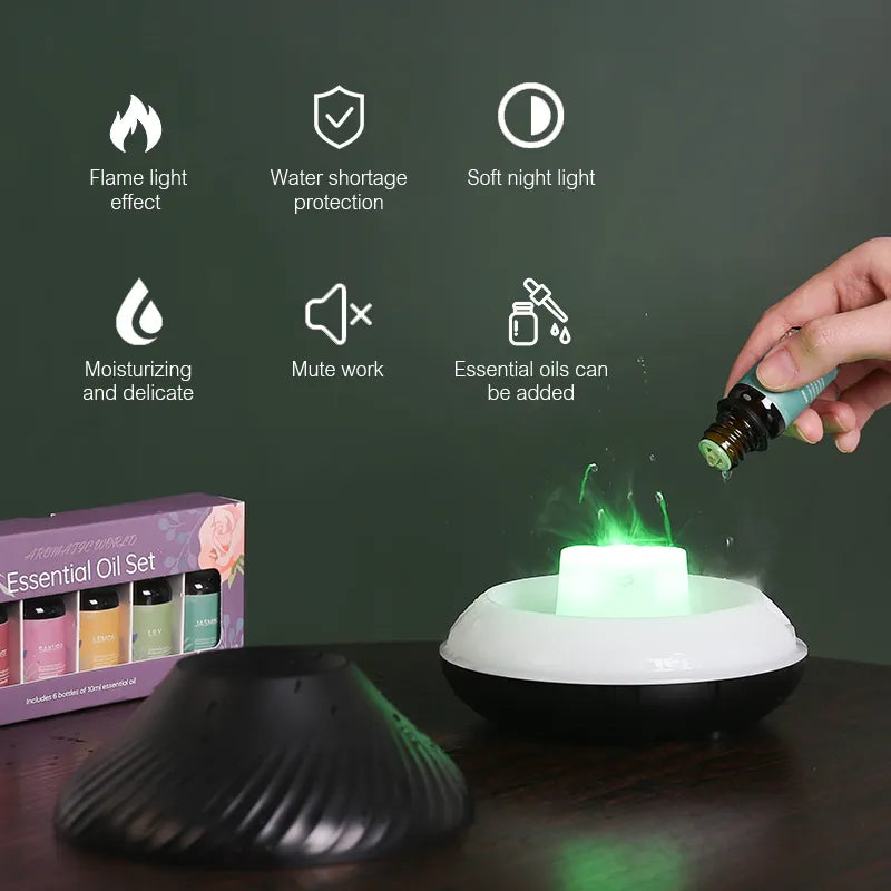 FlameFusion™ - Volcanic Aroma Diffuser – Stellar Style Hub